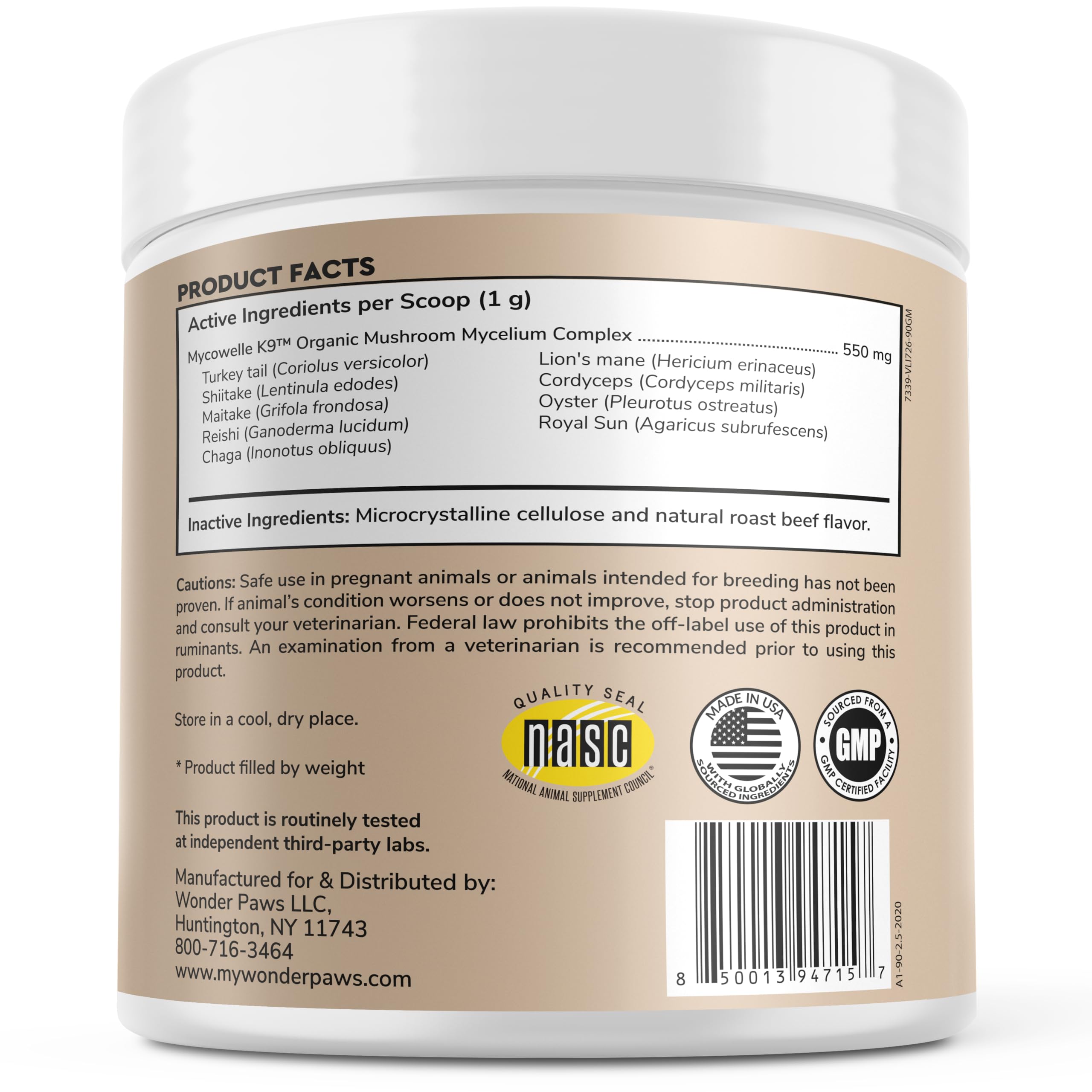 Wonder Paws cuillère-mesure pour dose exacte, pratique pour nourrir votre chien.