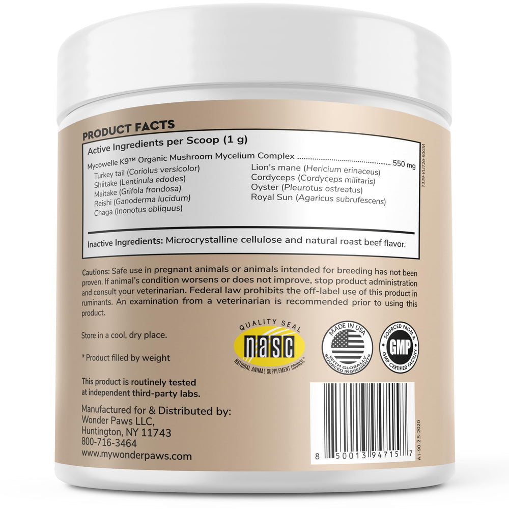 Wonder Paws cuillère-mesure pour dose exacte, pratique pour nourrir votre chien.
