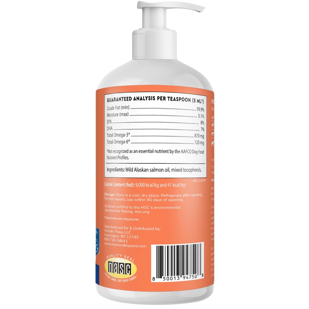 Wonder Paws sourcing durable Alaska — ingrédients durables et MSC certifiés.