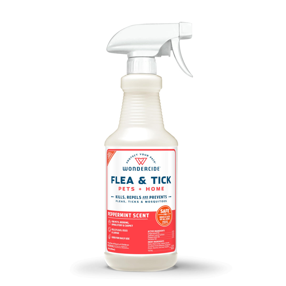 Wondercide Menthe Spray sur pelage: solution naturelle pour repousser les puces