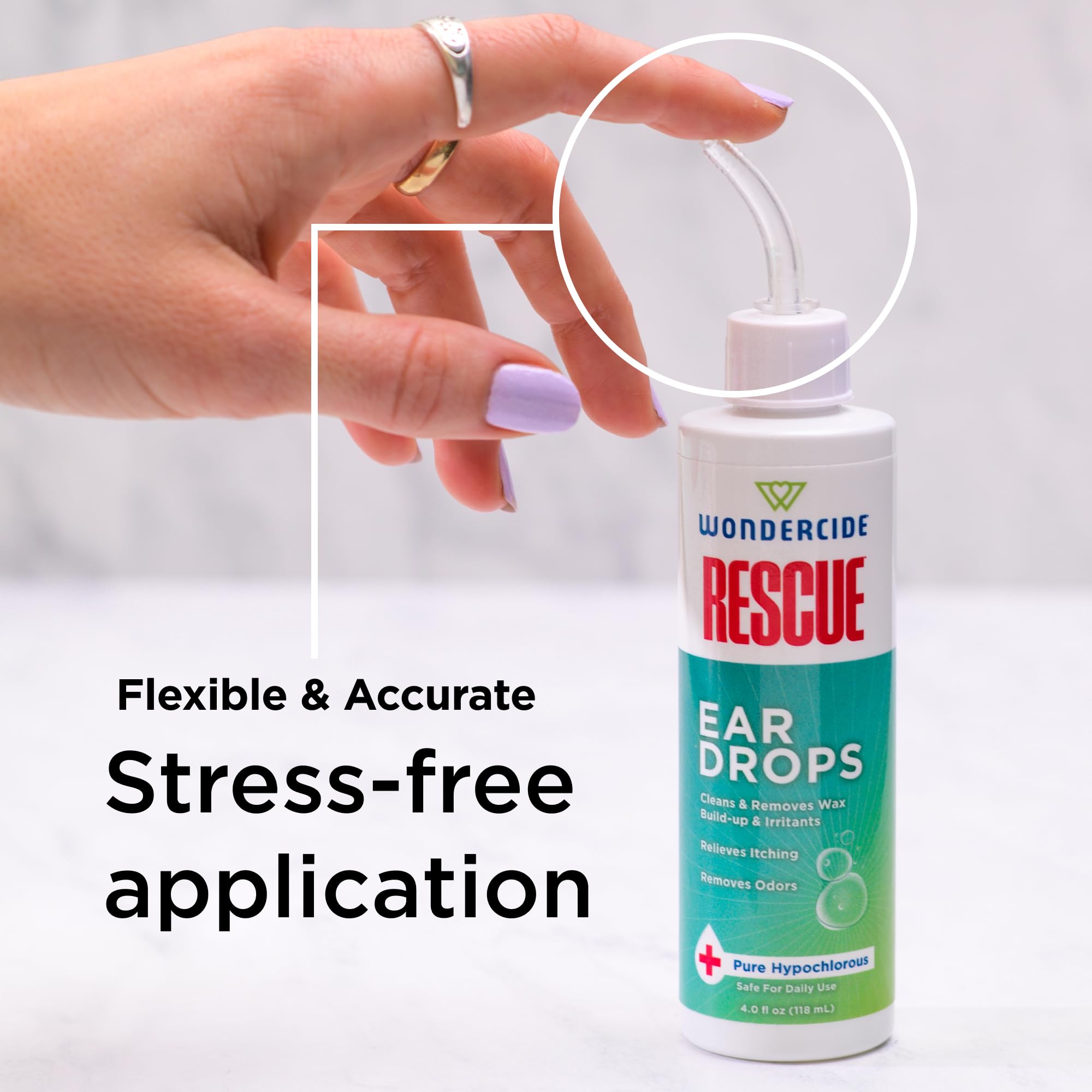 Wondercide Rescue: flacon en vue, entretien rapide et pratique.