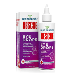 Wondercide Rescue: bouteille-gouttes-yeux-animaux, soulagement possible des irritations.