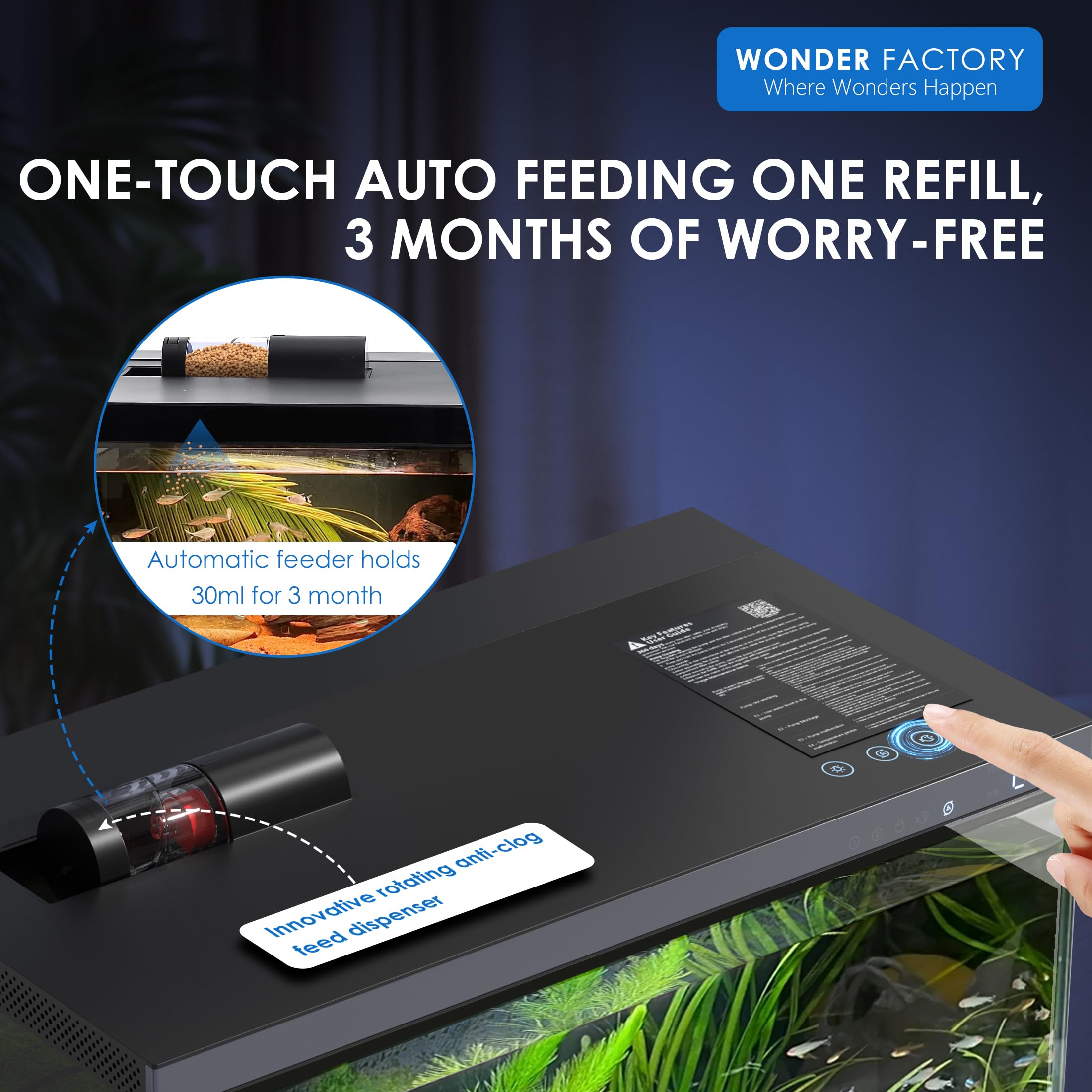 Wonderfactory Affichage température – moniteur pratique pour suivre la température.