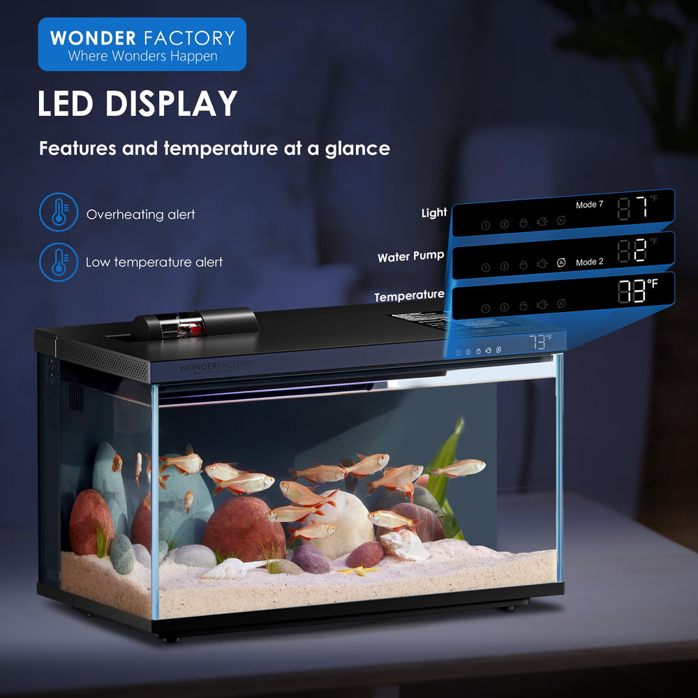 Wonderfactory Pompe silencieuse – fonctionnement discret ≤ 35 dB.