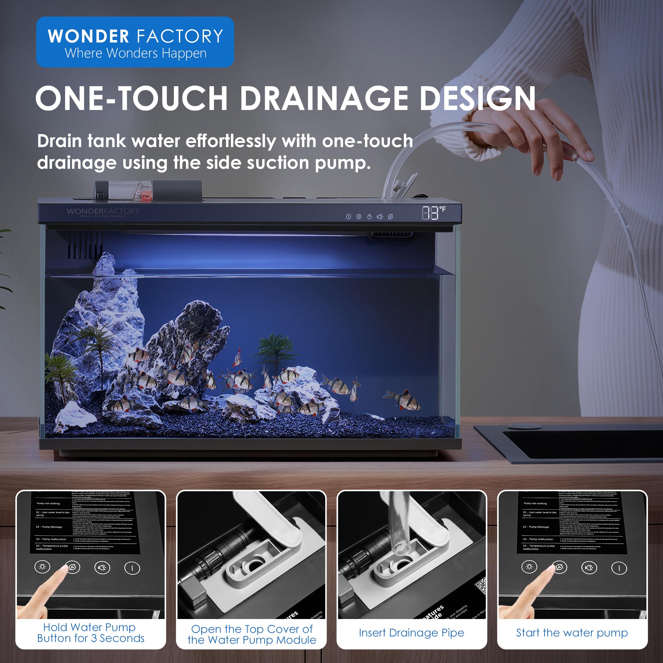 Wonderfactory Verre UHA – transparence supérieure pour observer les détails.