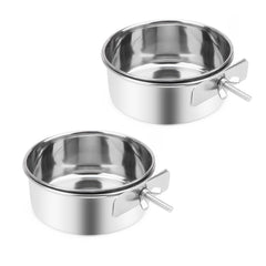 Wontee bol eau inox moyen, attache-pince: évite les renversements lors des repas.