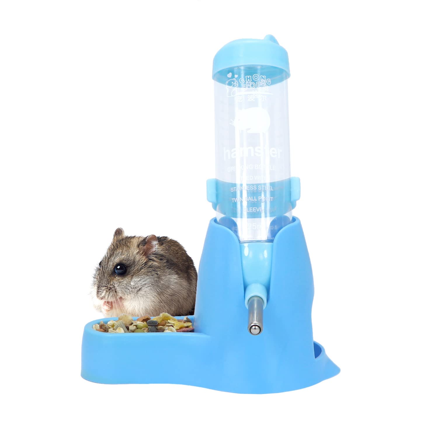 La bouteille d eau Wontee suspendue favorise une hydratation pratique en cage
