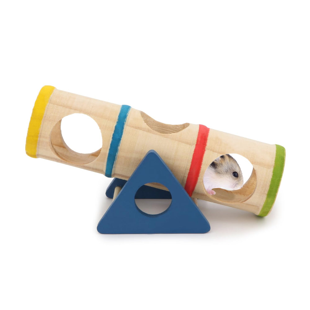 Stimulation mentale et physique: favorise l’exploration quotidienne du hamster nain.