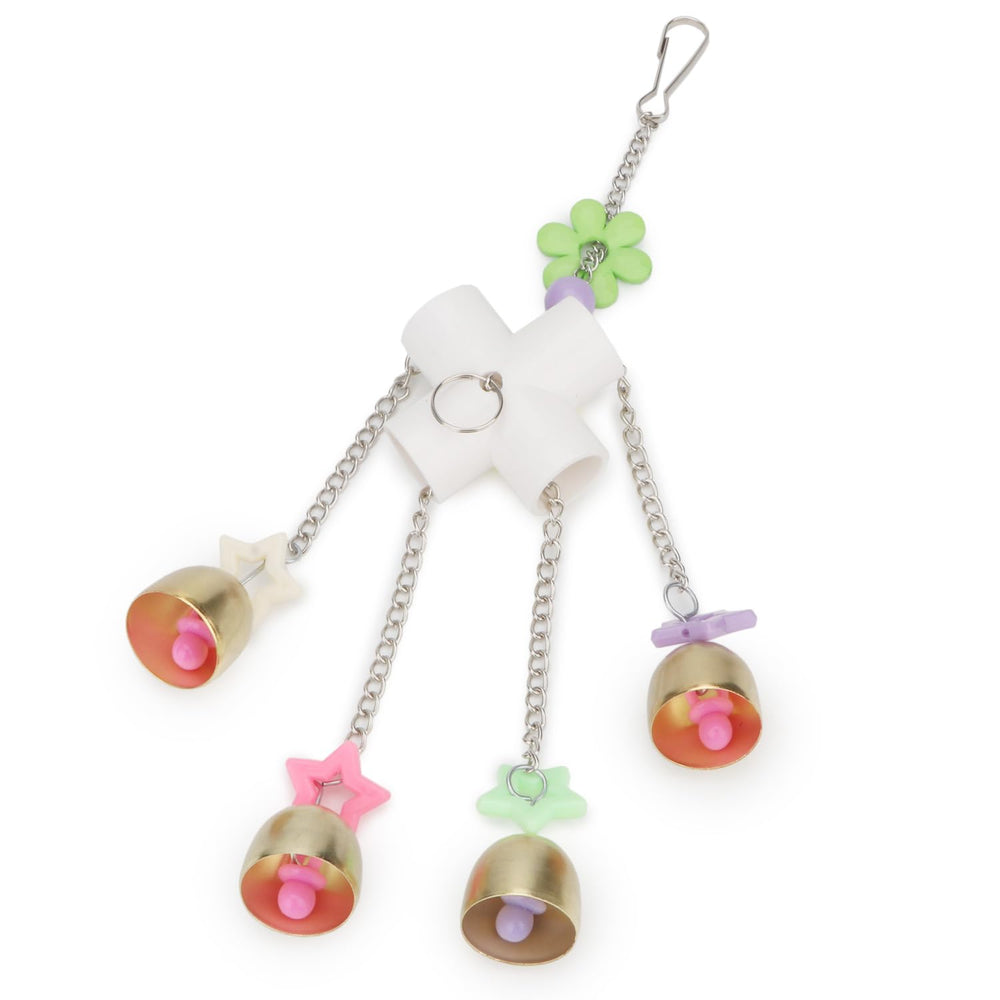 Jouet Wontee cloche oiseau pour inséparables stimule le comportement naturel