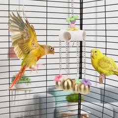 Jouet Wontee cloche oiseau son doux attire l'attention et favorise le jeu