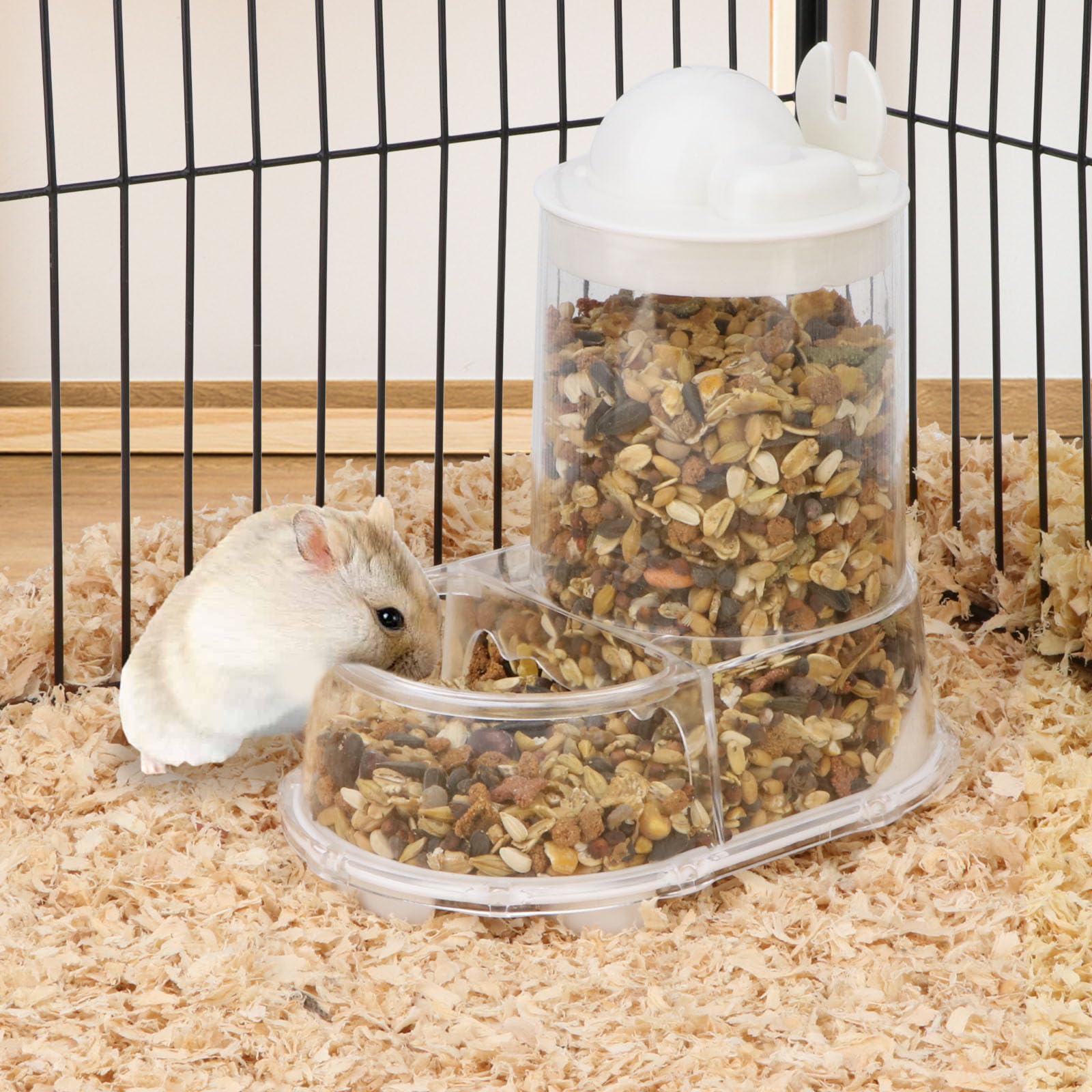 Wontee bol transparent: surveiller rapidement l'apport de nourriture.