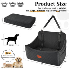 Wooaidagg Housse lavable – nettoyage rapide après trajets et accidents.