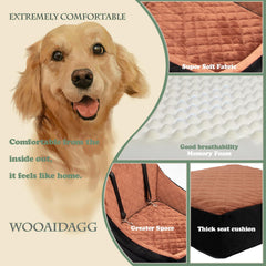 Wooaidagg siege-chien canal-ceinture-bas facilite la fixation stable.