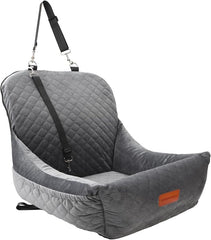 Wooaidagg siège chien voiture avec housse amovible, confort durable pour trajets.