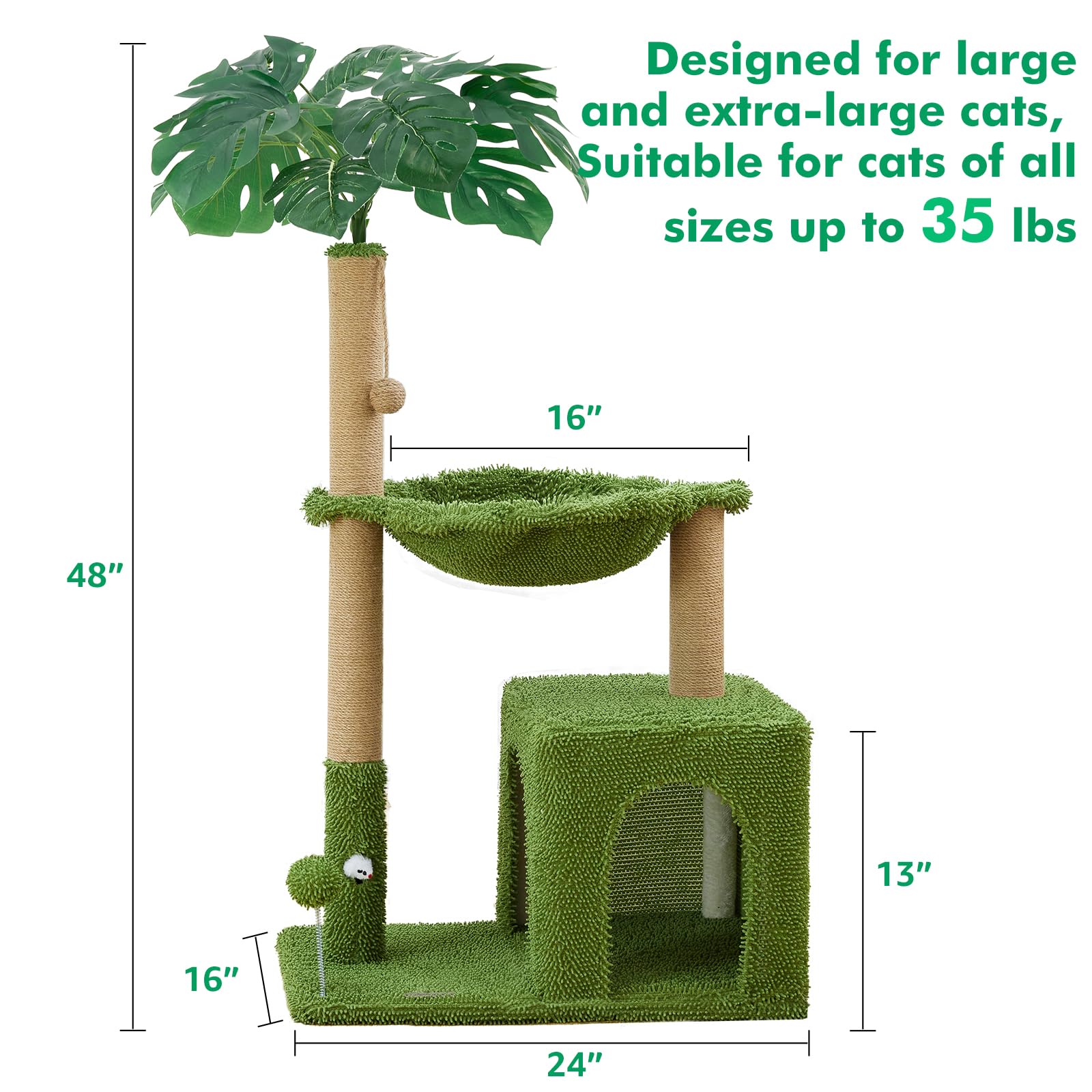 Woochpet tiges sisal durables: poteaux solides pour griffes et protection des meubles.