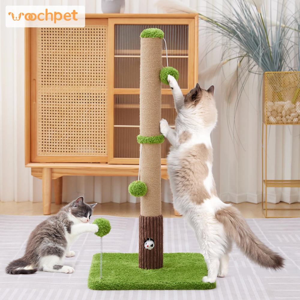 Woochpet sisal naturel enveloppant, protection durable des meubles et tapis.
