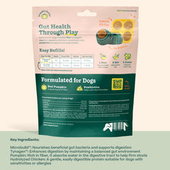 WOOF Pupsicle Mélange: versez l’eau et congelez pour une récompense rafraîchissante.