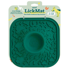 WOOF LickMat avec surface antidérapante pour repas plus propres et sans glisse