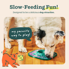 WOOF LickMat avec ventouses anti-glisse pour une utilisation sûre