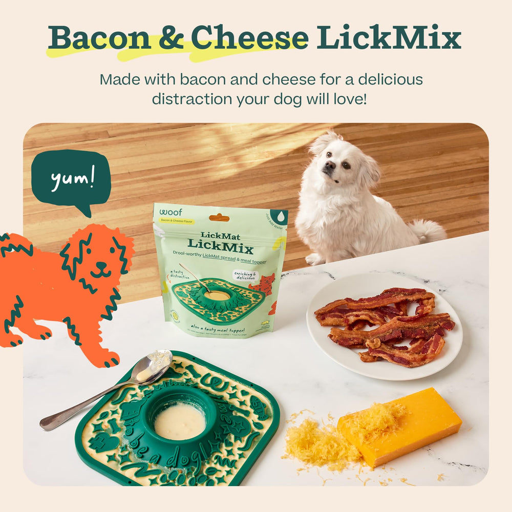 WOOF LickMixes emballage coloré et pratique.