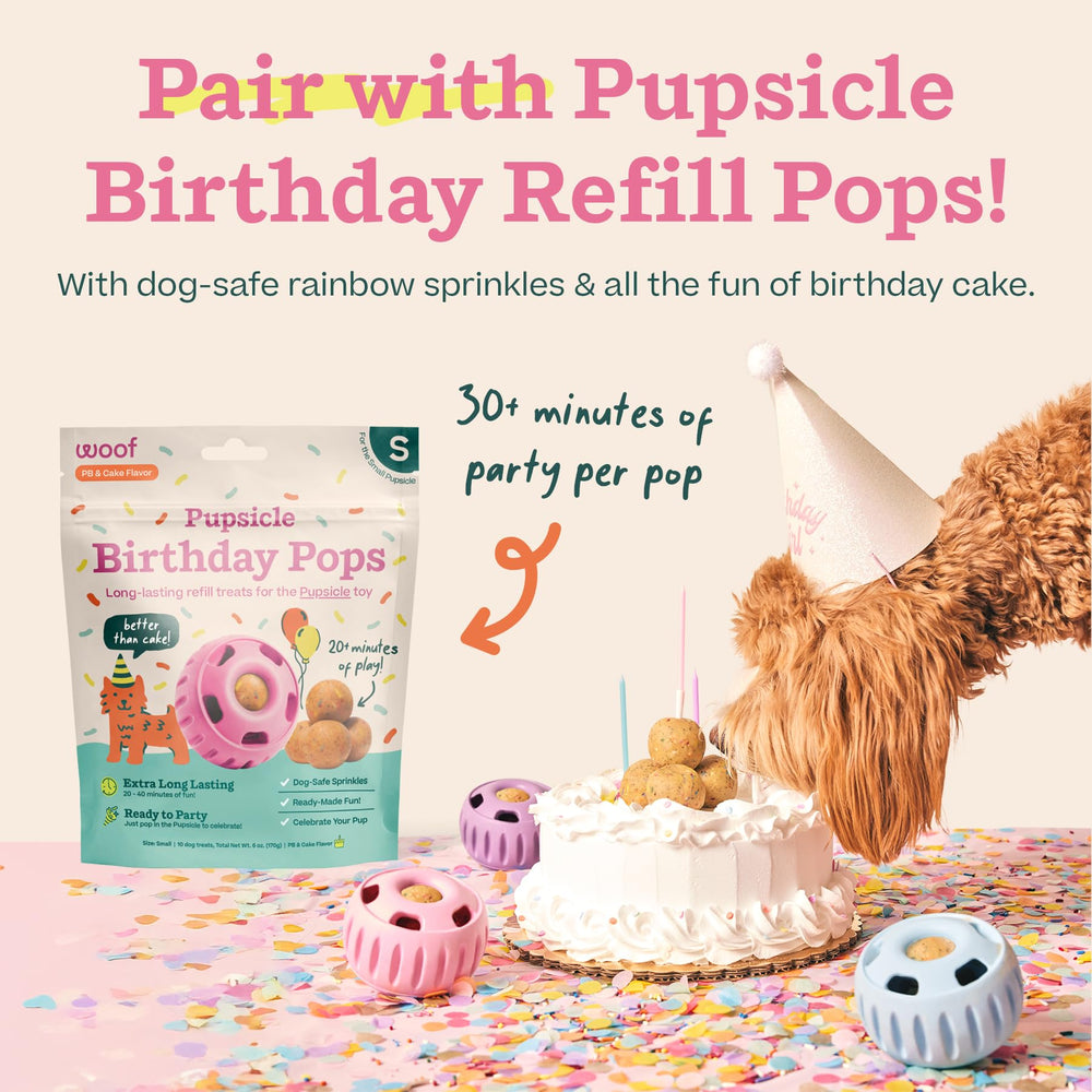 WOOF Party Pupsicle, nettoyage rapide, se rince simplement sous l eau.