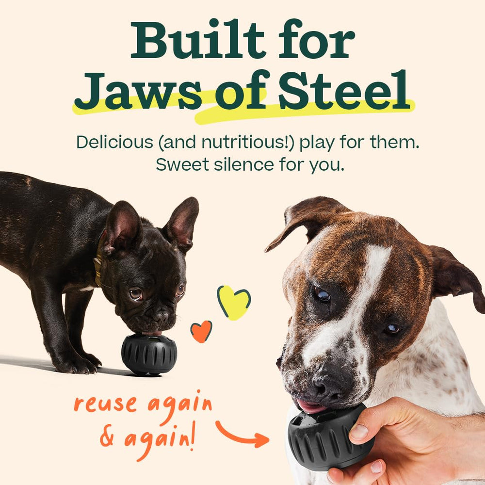 WOOF Power Chewer Pupsicle – nettoyage facile, rinçage rapide après le jeu.