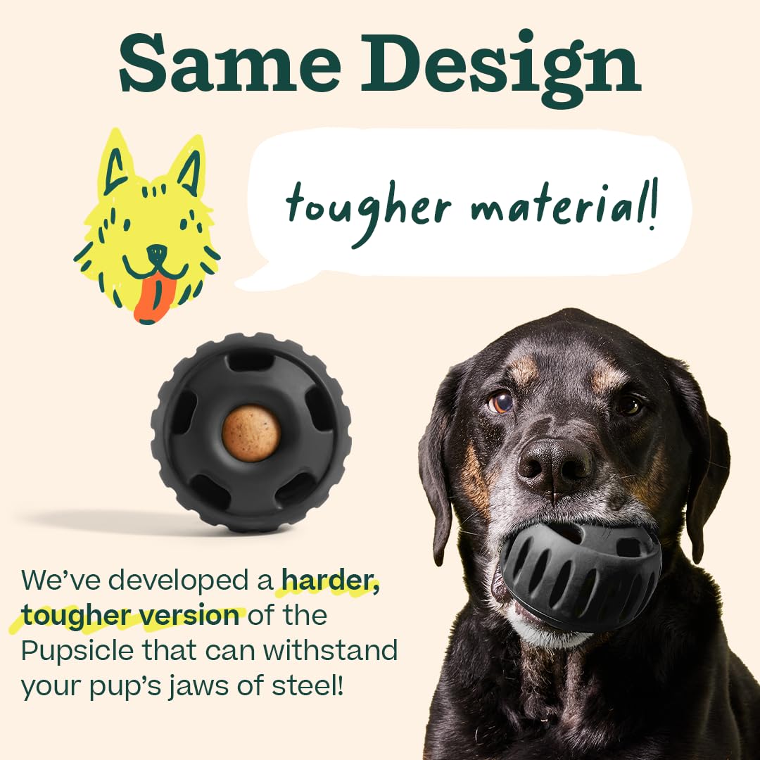 WOOF Power Chewer Pupsicle – remplissage facile, enrichissement pratique avec friandises.