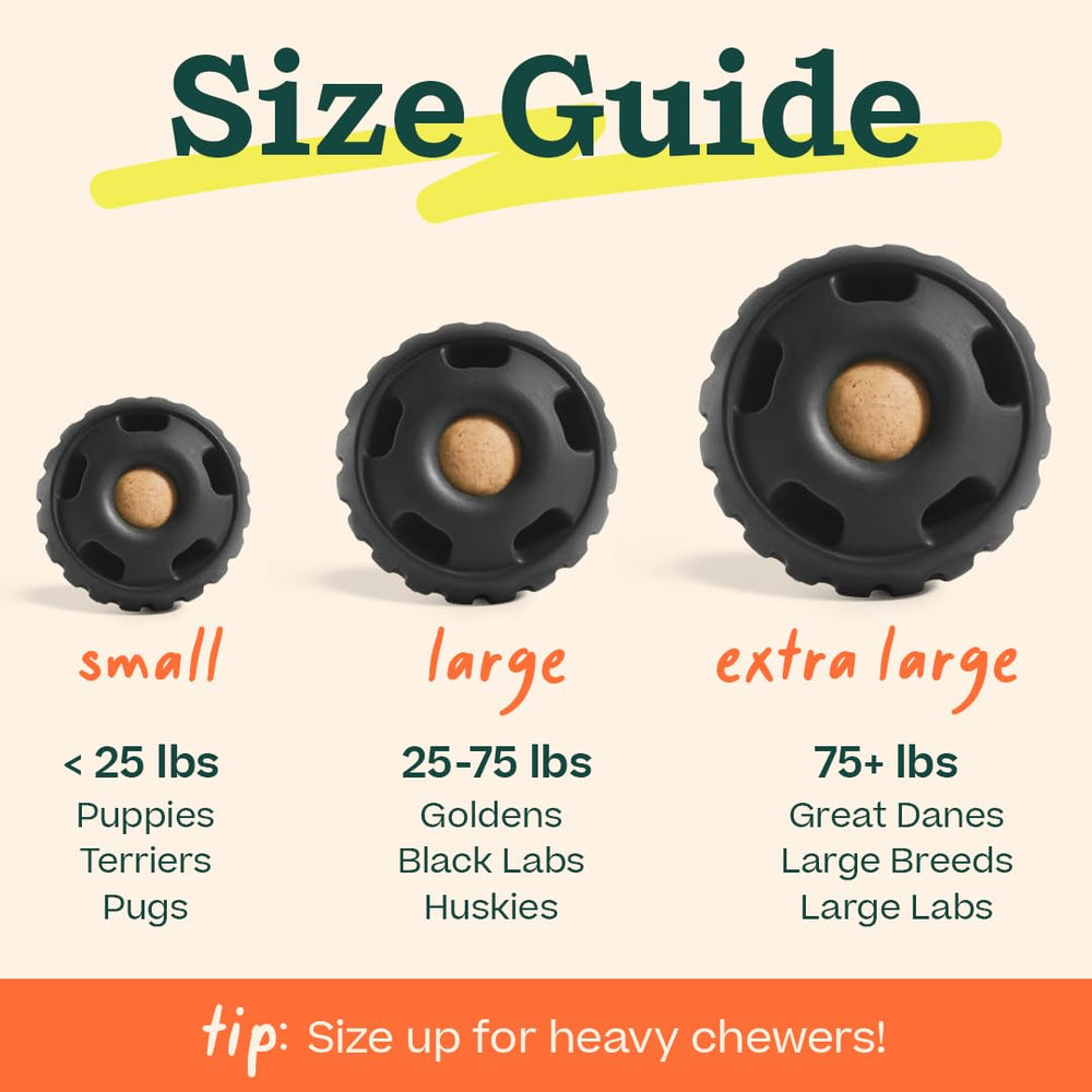 WOOF Power Chewer Pupsicle remplissage facile pour récompenser votre chien.