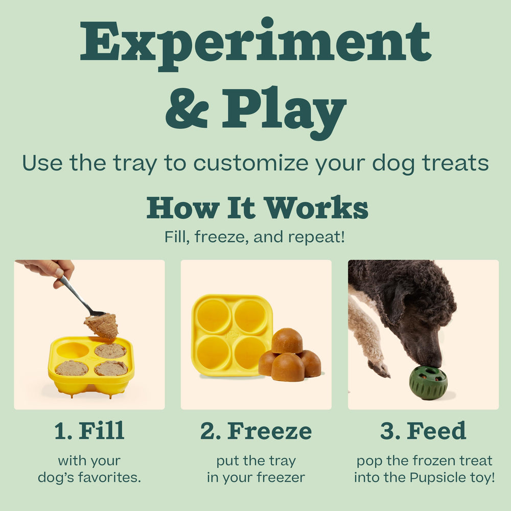 WOOF Pupsicle: recettes maison saines pour friandises adaptees.