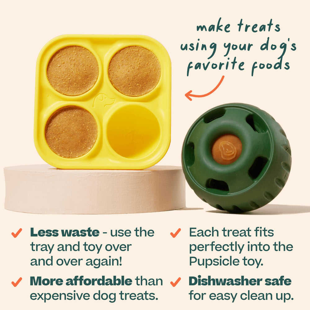 Woof Pupsicle: congélation rapide et démoulage facile des friandises