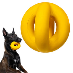 WoofBite balle-indestructible-4-pouces: durabilité pour les mors forts du chien.