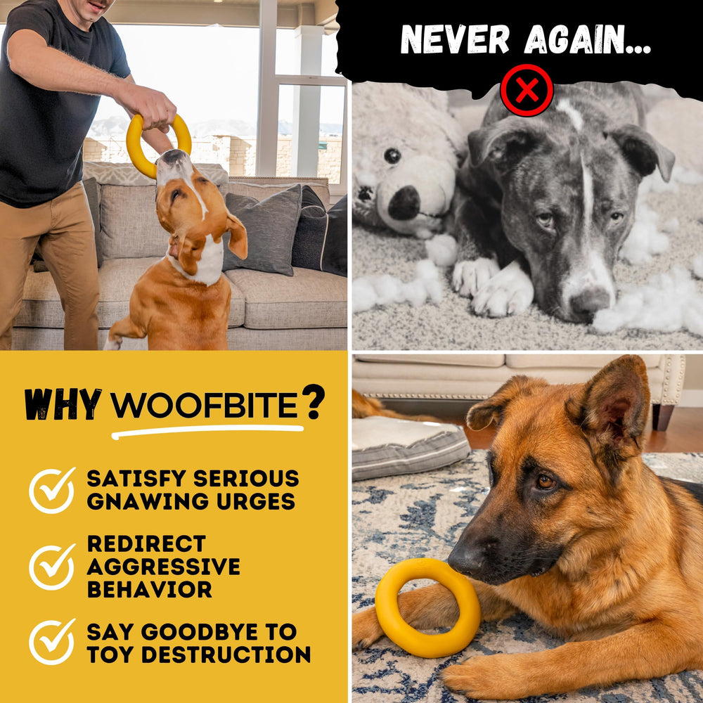 WoofBite taille moyenne à grande, adaptée pour chiens moyens et grands.