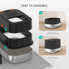 Pelle incluse WoofiGo pour faciliter le nettoyage.
