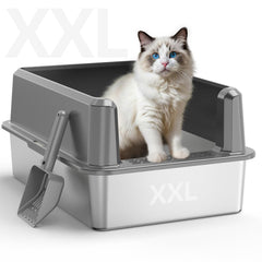 WoofiGo litière avec couvercle XL, pratique et facile à nettoyer.