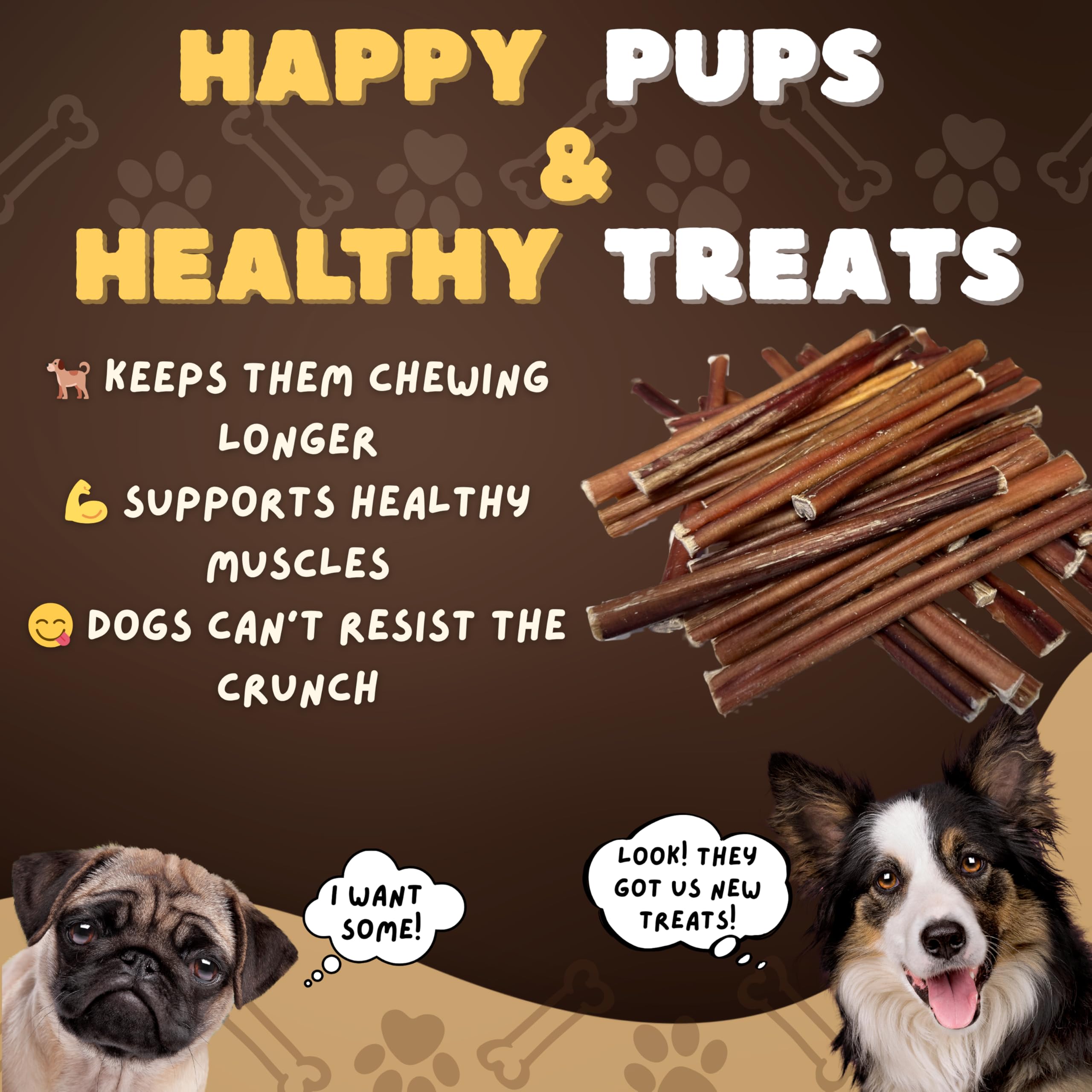 Woofley's alternative naturelle au rawhide pour chien.