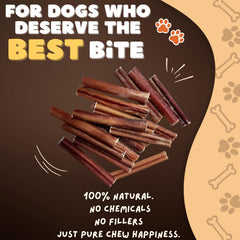 Les bâtonnets Woofley's stimulent mentalement votre chien pendant la mastication.