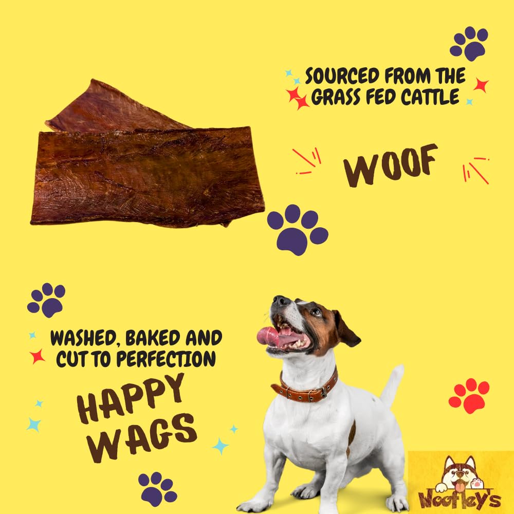 Woofley's Esophagus Jerky dentition-sante: soutien potentiel à la bouche du chien.