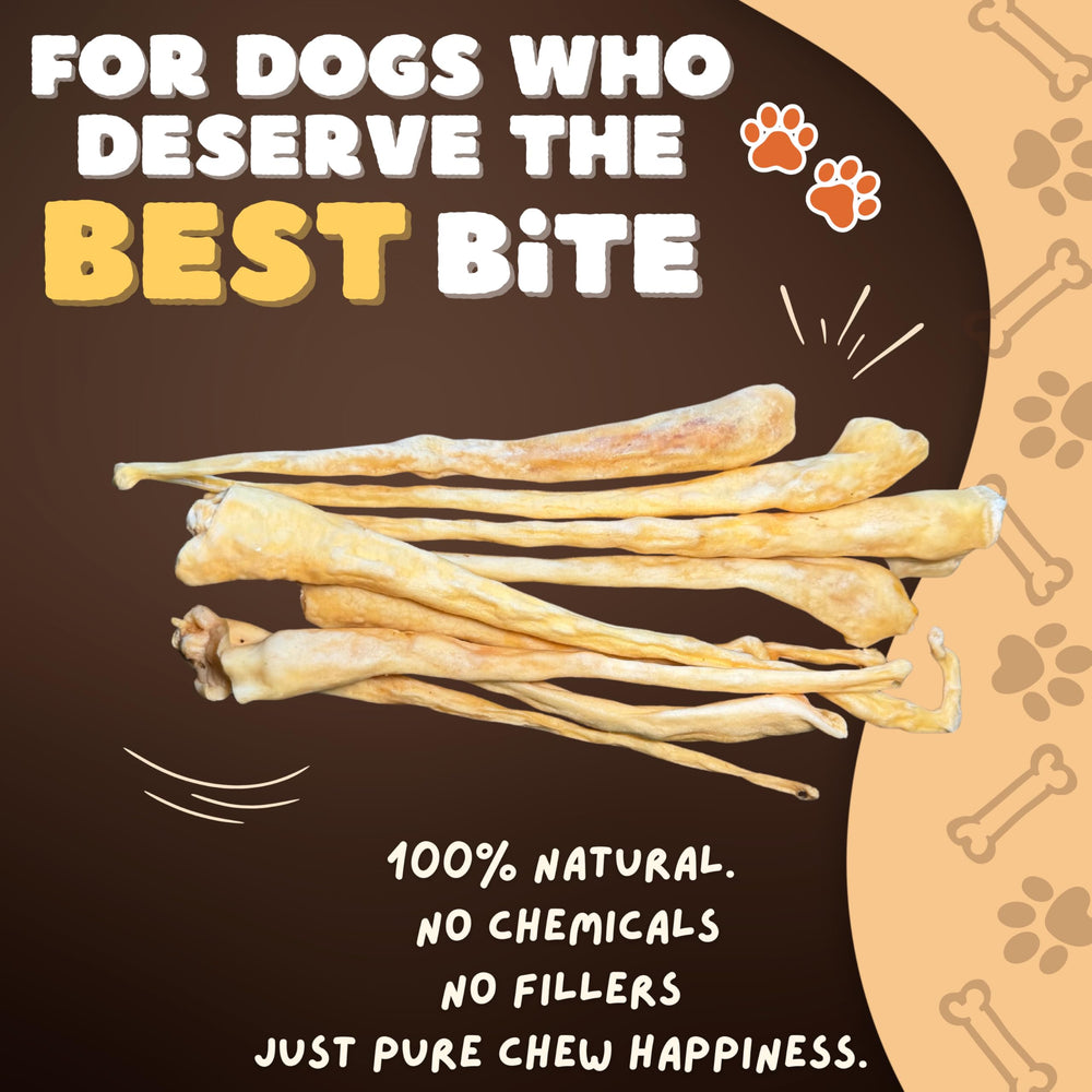 Woofley's Queue d'agneau – Texture granuleuse pour mastication durable.