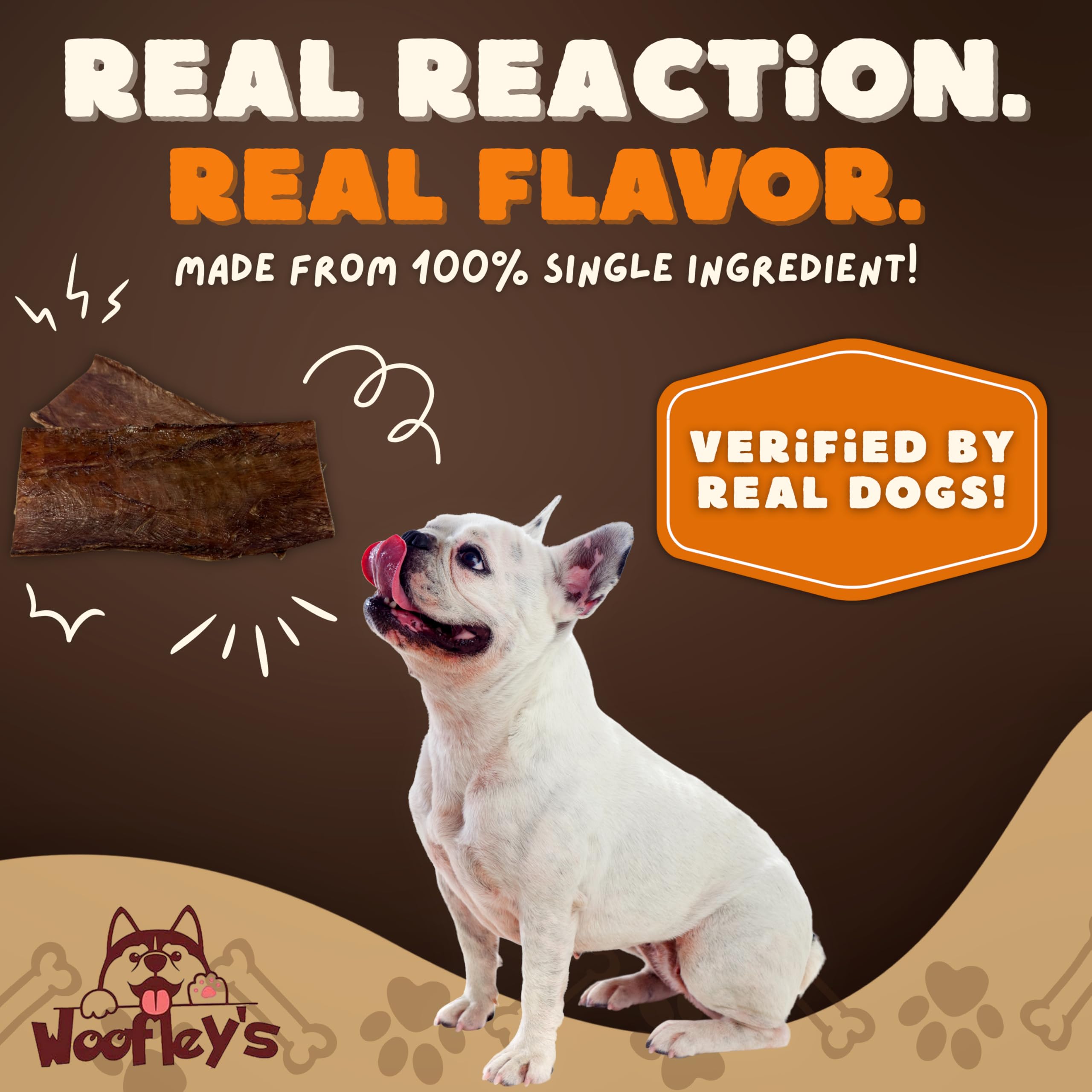 Soin dentaire Woofley's, mâcher aide à nettoyer dents et gencives.