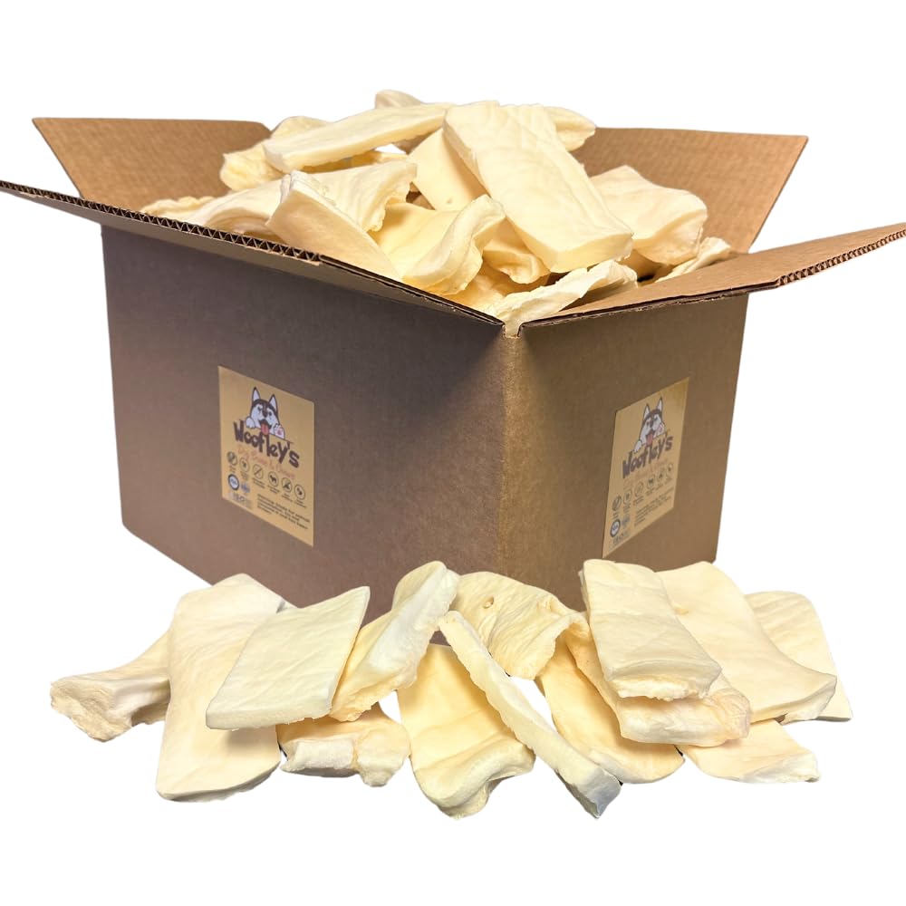 Woofley's tranches boeuf joues 6 pouces pour occuper et divertir votre chien.