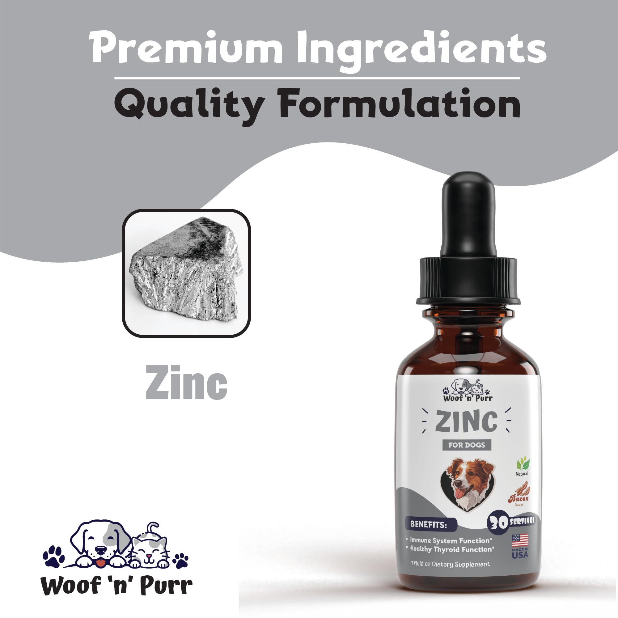 Woof n Purr zinc-chien-reproduction peut contribuer à la santé reproductive.