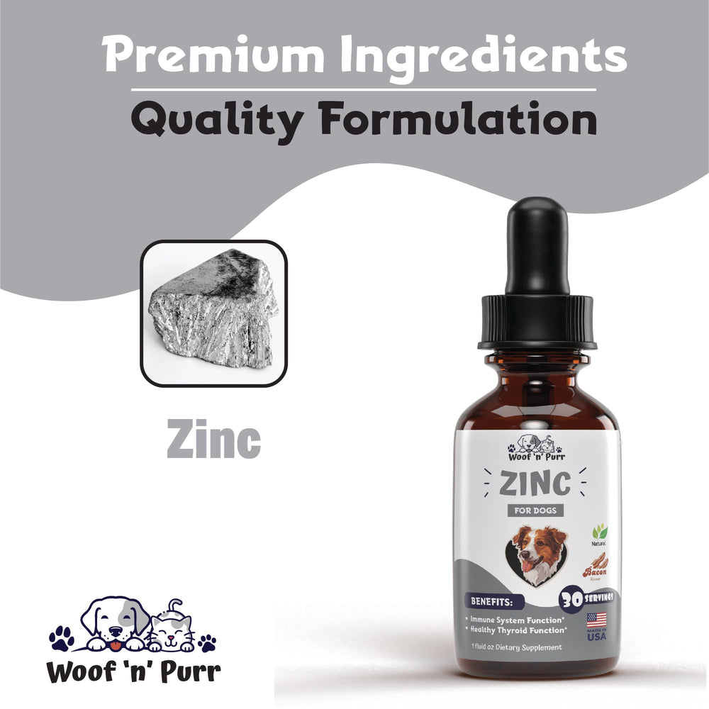 Woof n Purr zinc-chien-reproduction peut contribuer à la santé reproductive.
