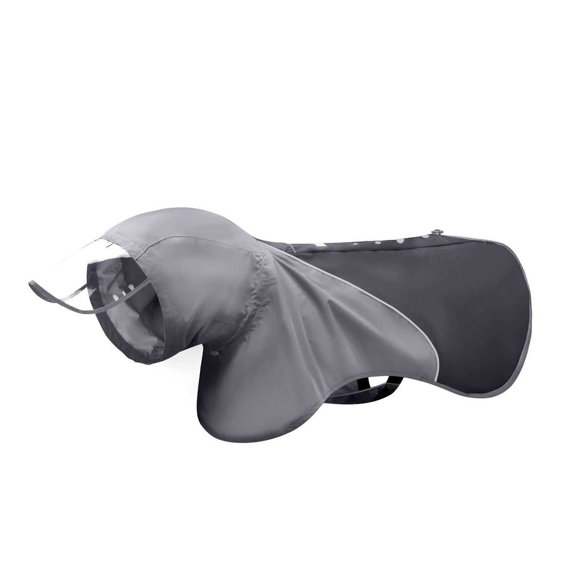 WOOFO poncho à enfiler pour chien, pratique et rapide pour sorties pluvieuses.
