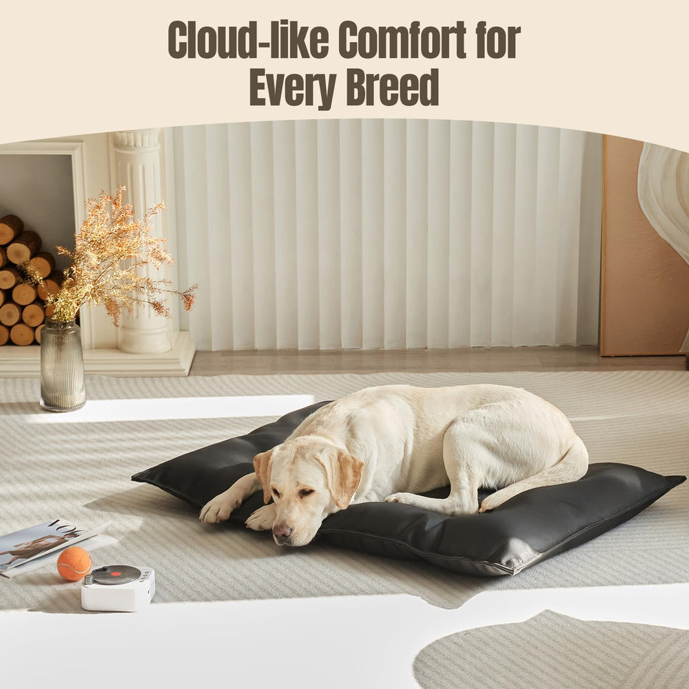 WooPetty lit-chien confort-soutien-equilibre; assise généreuse favorisant la détente.