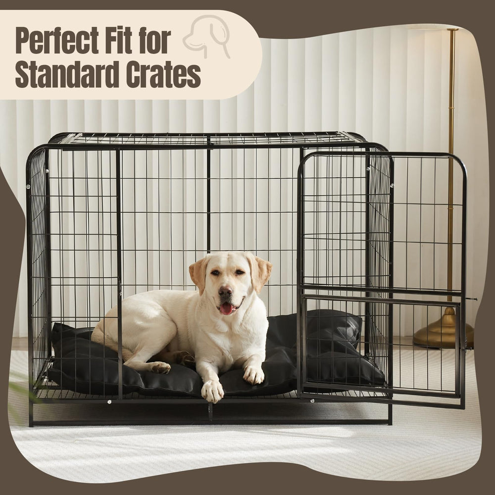 WooPetty lit-chien garnissage-microfibre-doux; soutien confortable pour les articulations.