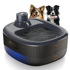 Fontaine d'eau pour chien sans fil WOPET, hydratation pratique sans câble.