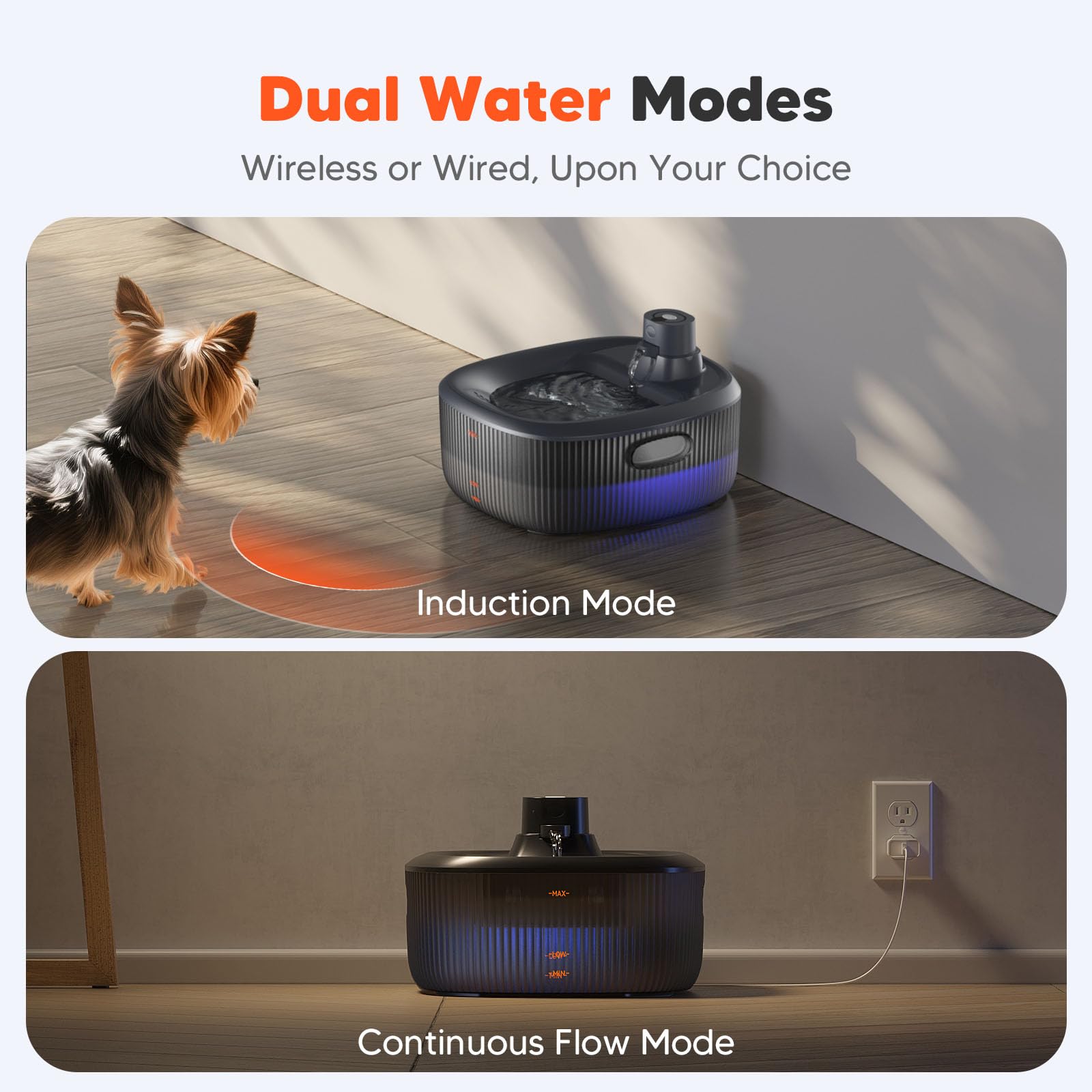 Filtration multi-étapes WOPET pour eau plus propre et sûre.