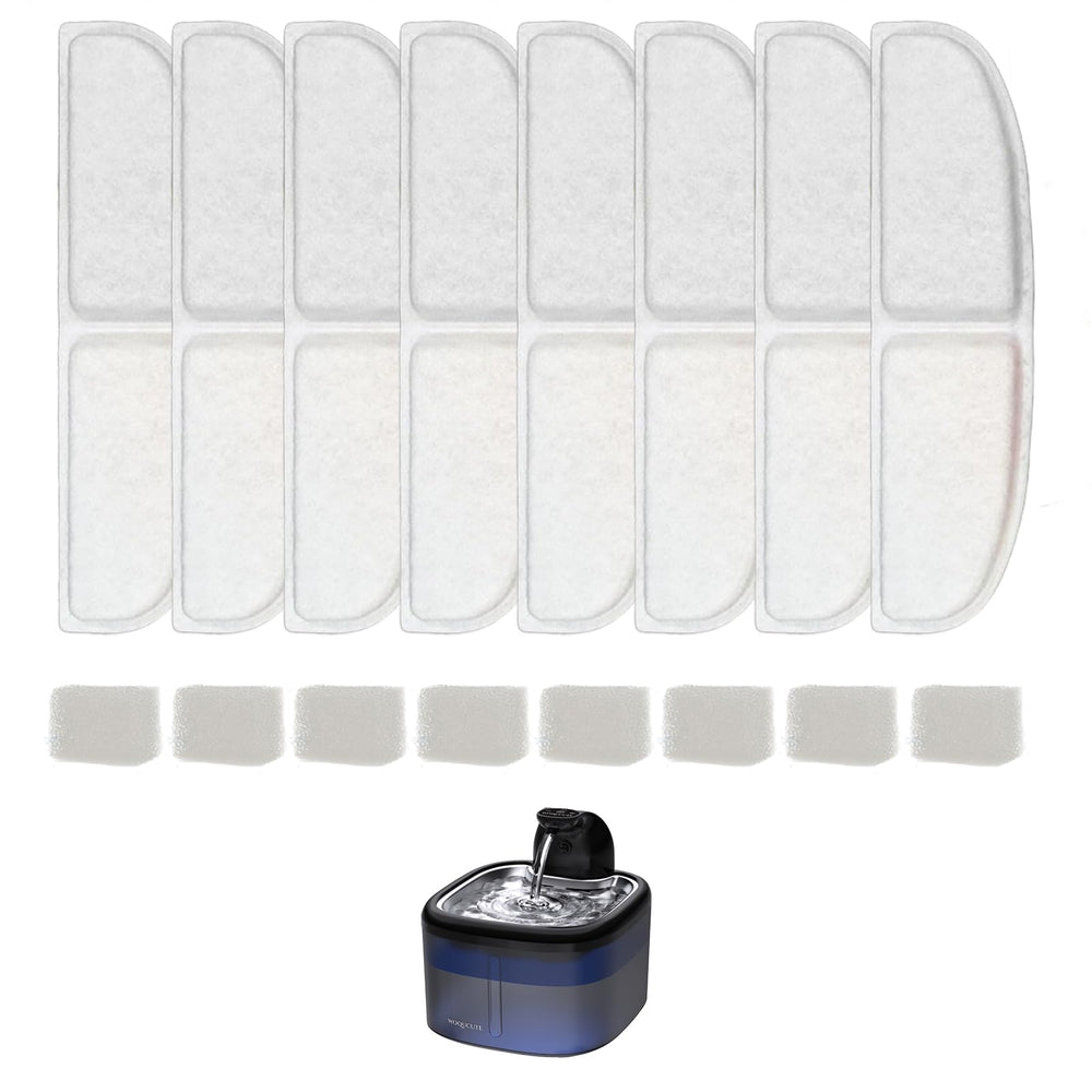 Filtre Woqucute W02 pour fontaine chat: eau plus pure et plus fraîche.