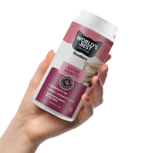 World’s Best Cat Litter Boosters Good Habits — compatible avec la plupart des litières courantes