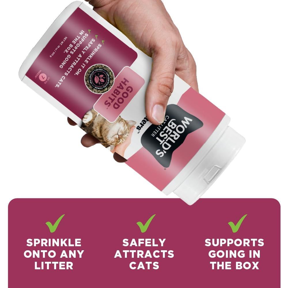 World’s Best Cat Litter Boosters Good Habits — utilisation quotidienne facile à intégrer